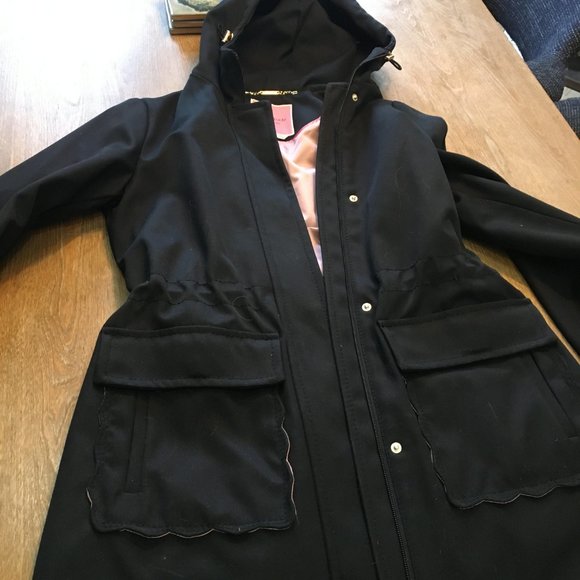 Kate Spade hooded water resistant trench coat - Picture 4 of 5